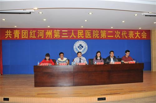 共青团红河州第三人民医院第二次代表大会胜利召开