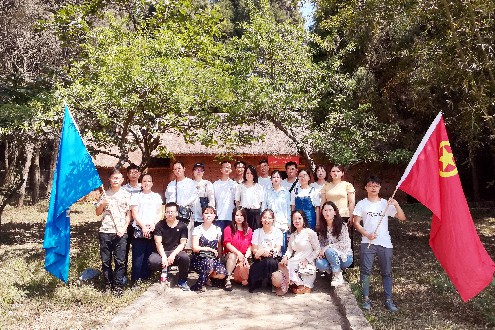 红河州三医院团委开展“青春心向党•建功新时代”主题团日活动