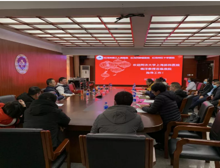 中国职业病防治专家孙道远 带领团队赴红河州第三人民医院 技术指导