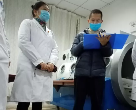 红河州第三人民医院开展特种设备应急演练