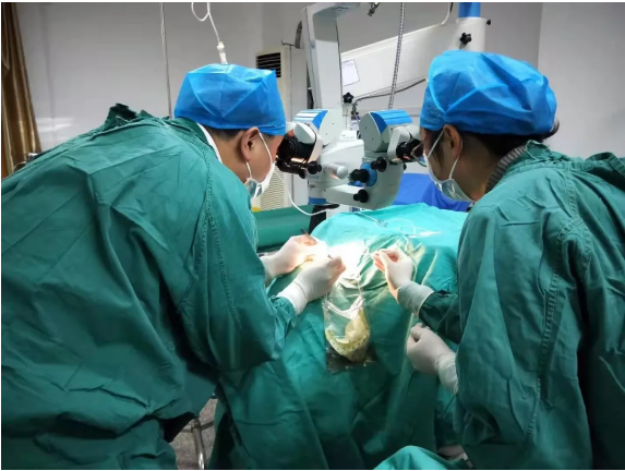 独眼老父为失明儿子当“拐杖”半年 手牵手在这个春节重新找到光明