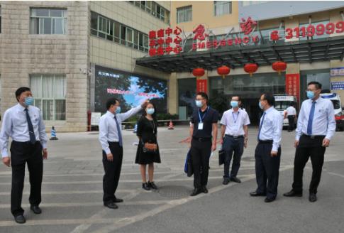 红河州第三人民医院文明单位创建工作接受现场考评指导
