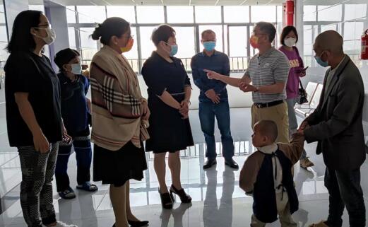 蒙自市副市长张清一行到红河州第三人民医院康复医院督导疫情防控工作