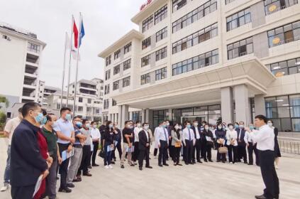 赵正富再赴红河州第三人民医院康复医院 这次是全省残联现场推进会